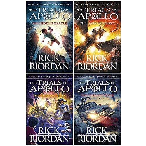 Cover of Rick Riordan The Trials of Apollo Collection 4 Books Set