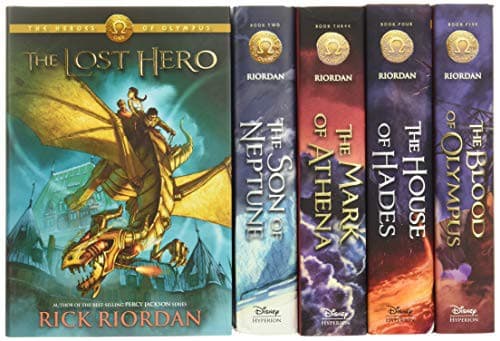 Cover of The Heroes of Olympus Hardcover Boxed Set