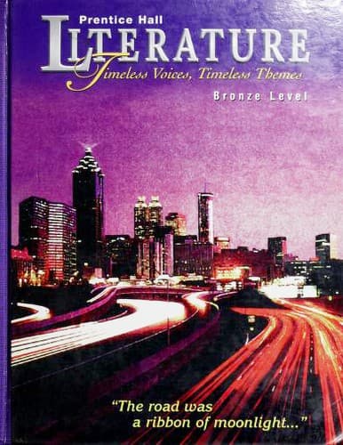 Cover of Prentice Hall Literature--Timeless Voices, Timeless Themes--Bronze
