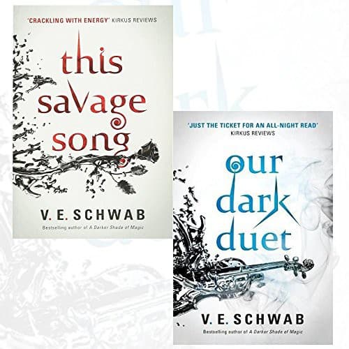 Cover of V. E. Schwab Monsters of Verity Series 2 Books Collection Set