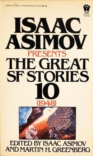 Cover of Isaac Asimov Presents The Great SF Stories 10 (1948)