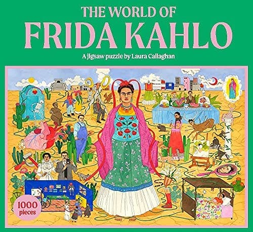 Cover of the World of Frida Kahlo 1000 Piece Puzzle