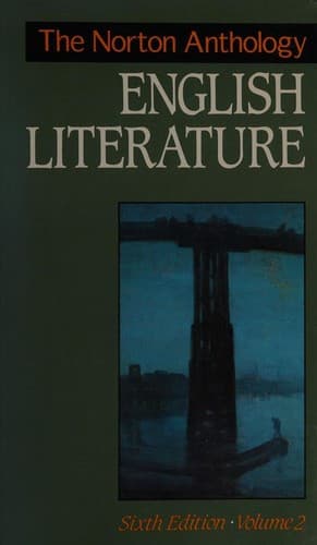 Cover of The Norton Anthology of English Literature -- Sixth Edition -- Volume 2
