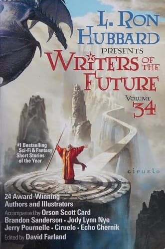 Cover of L. Ron Hubbard presents Writers of the future. Volume 34
