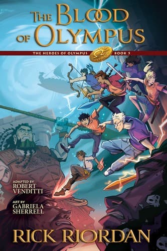 Cover of The Blood of Olympus The Graphic Novel
