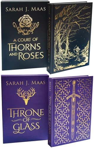 Cover of Throne of Glass / A Court of Thorns and Roses