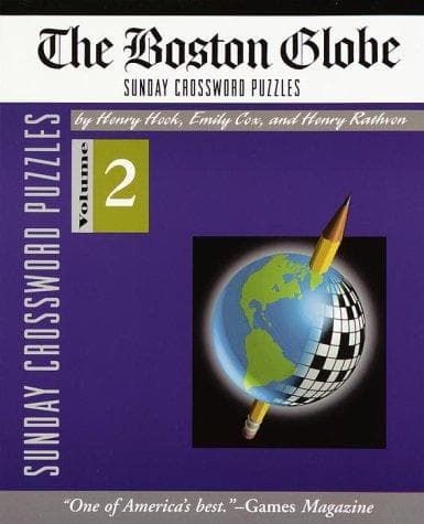 Cover of Boston Globe Sunday Crosswords