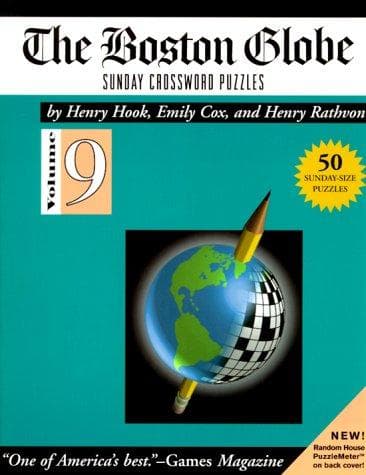 Cover of Boston Globe Sunday Crossword Puzzles, Volume 9
