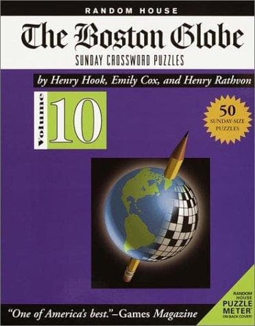 Cover of Boston Globe Sunday Crossword Puzzles
