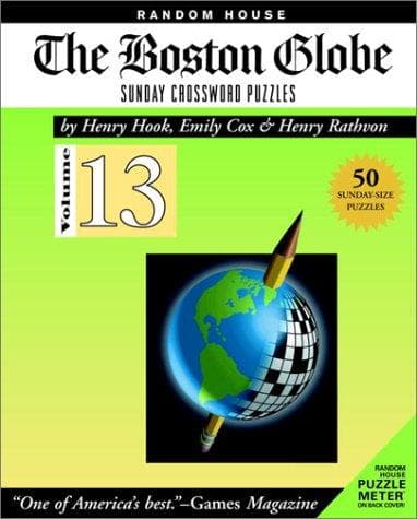 Cover of Boston Globe Sunday Crossword Puzzles