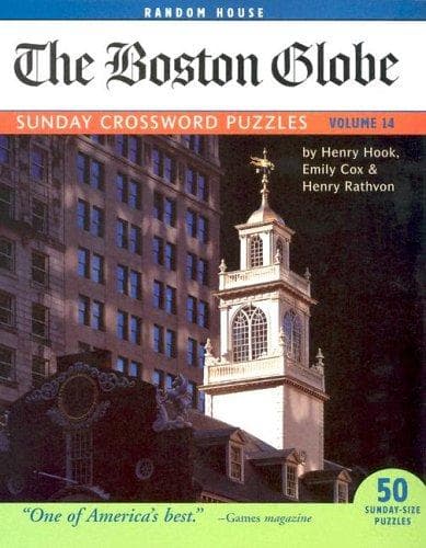 Cover of Boston Globe Sunday Crossword Puzzles