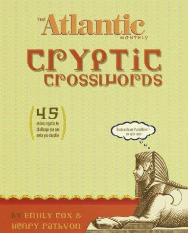 Cover of Atlantic Monthly Cryptic Crosswords