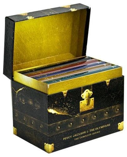 Cover of Percy Jackson and the Olympians Hardcover Boxed Set
