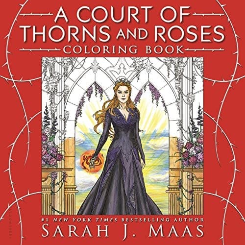 Cover of A Court of Thorns and Roses Coloring Book
